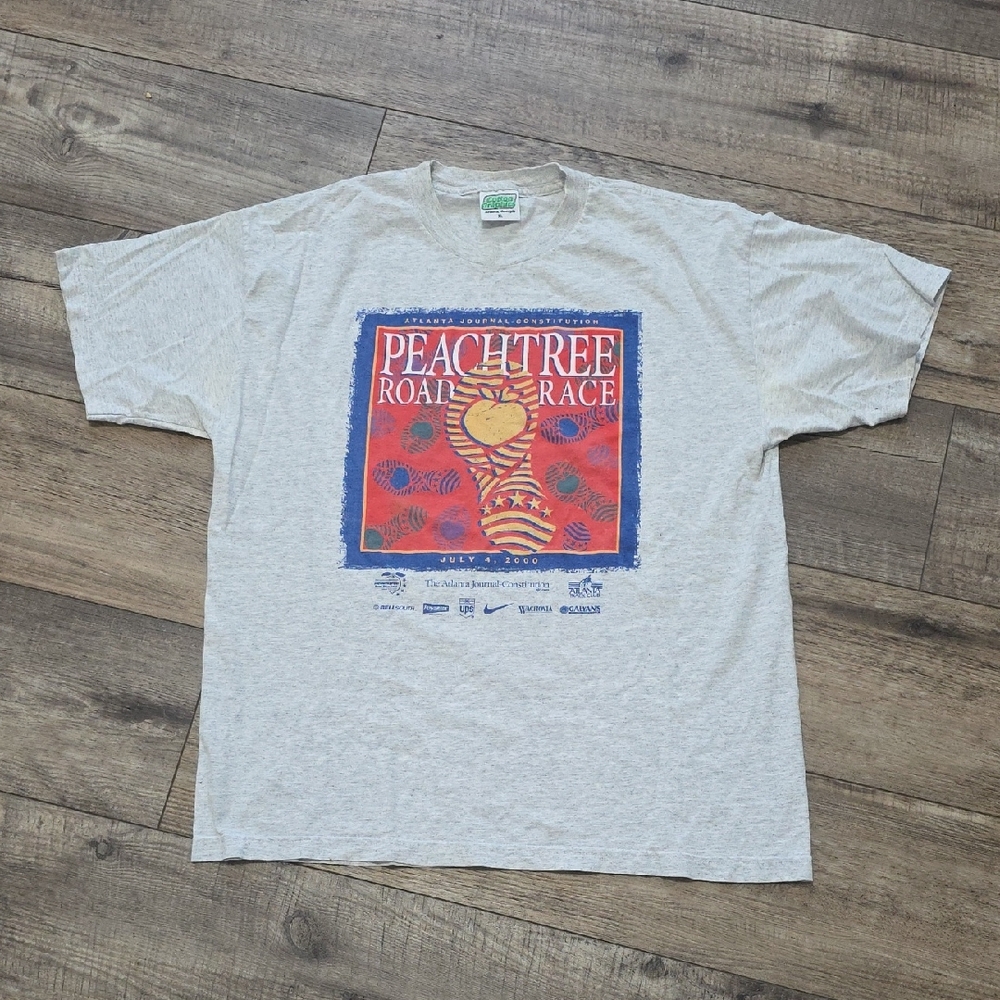 Vintage Peachtree Road Race 2000 Atlanta Track Club T shirt